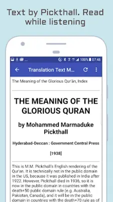 Quran English MP3 & ebook android App screenshot 10