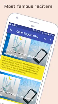 Quran English MP3 & ebook android App screenshot 13