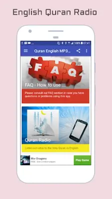 Quran English MP3 & ebook android App screenshot 14