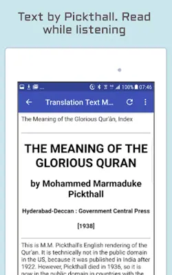 Quran English MP3 & ebook android App screenshot 5