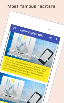 Quran English MP3 & ebook android App screenshot 8